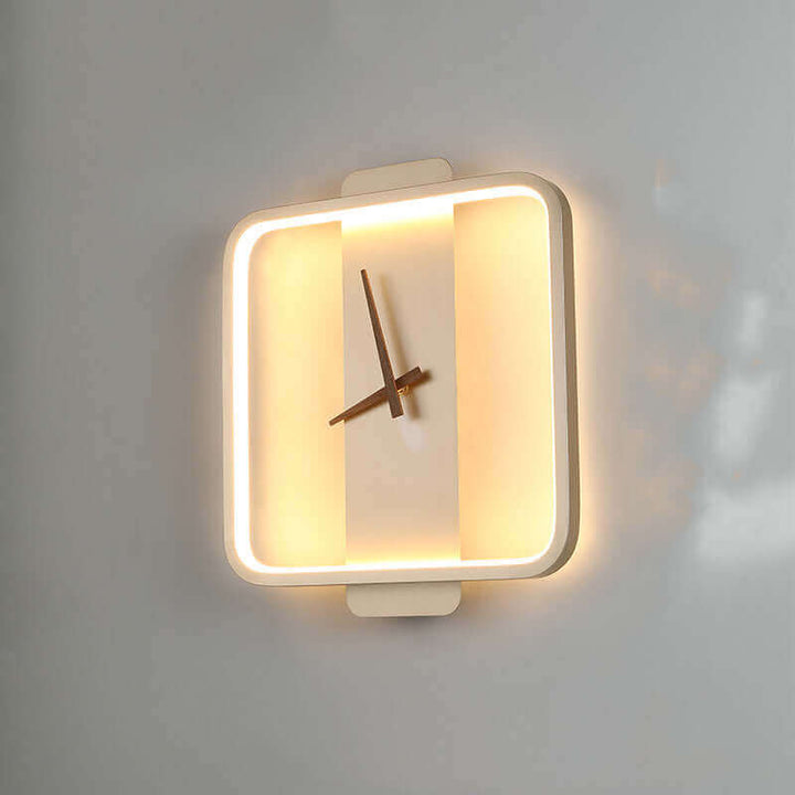 Nordic Wall Lamp Bedroom Bedside Lamp Clock Modeling Lamp | Kalsten