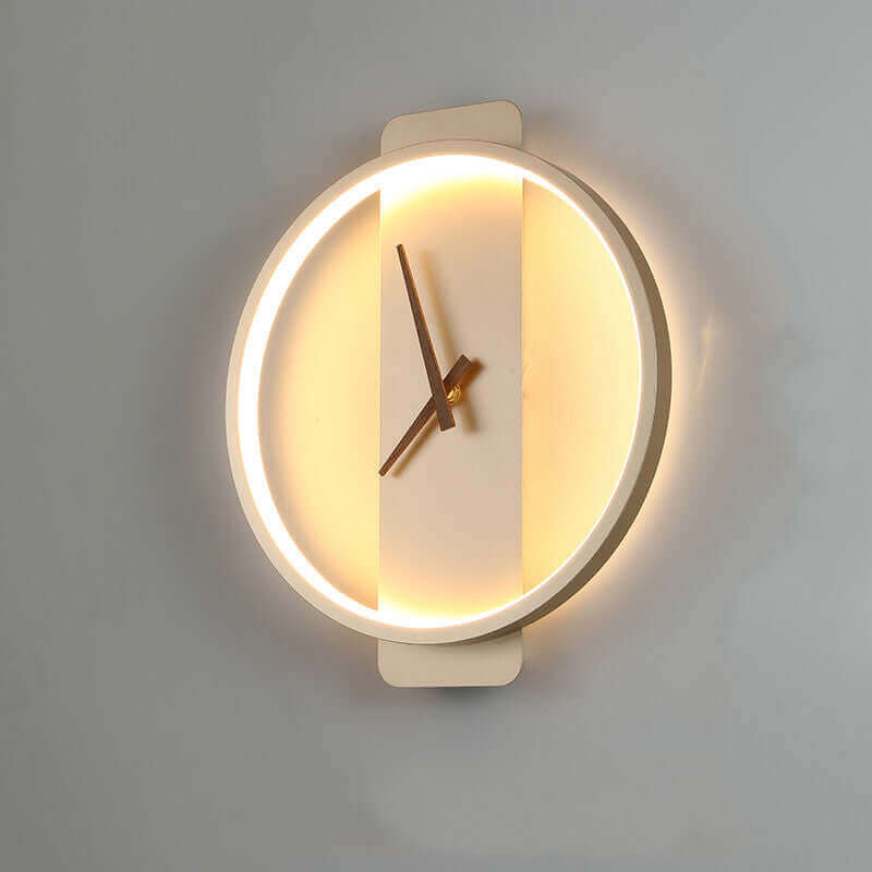 Nordic Wall Lamp Bedroom Bedside Lamp Clock Modeling Lamp | Kalsten