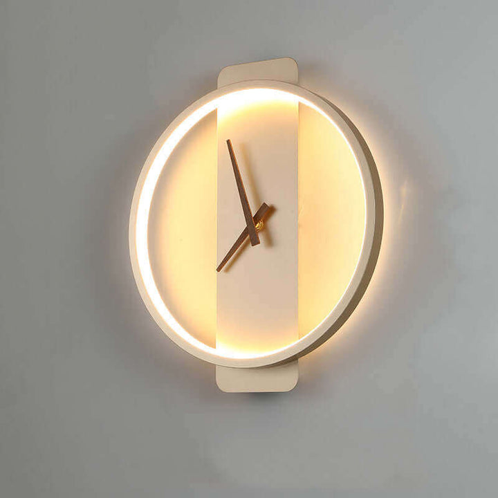 Nordic Wall Lamp Bedroom Bedside Lamp Clock Modeling Lamp | Kalsten