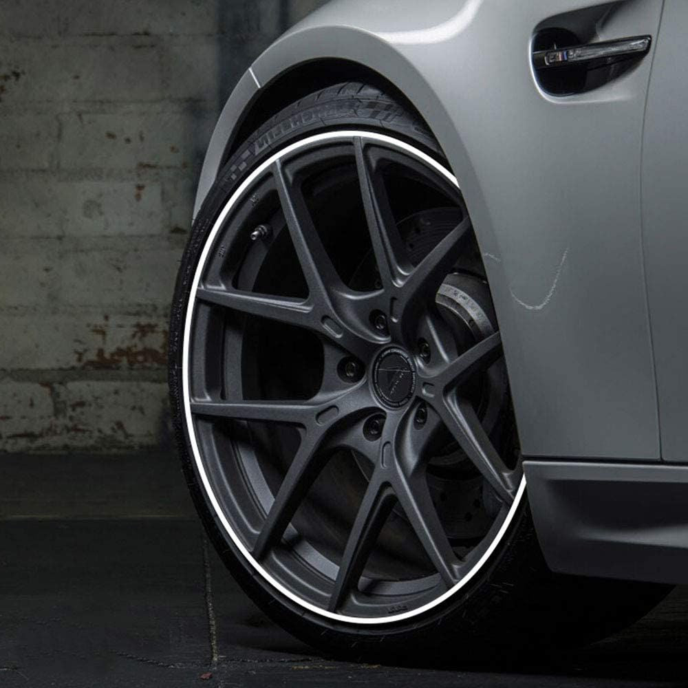 Skanto | Alloy Wheel Rim Protector | High Adhesion, Easy Installation & Edge Trim for Flashing Car Rims