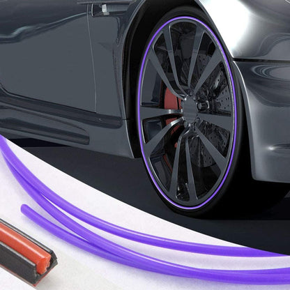 Skanto | Alloy Wheel Rim Protector | High Adhesion, Easy Installation & Edge Trim for Flashing Car Rims