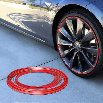 Skanto | Alloy Wheel Rim Protector | High Adhesion, Easy Installation & Edge Trim for Flashing Car Rims