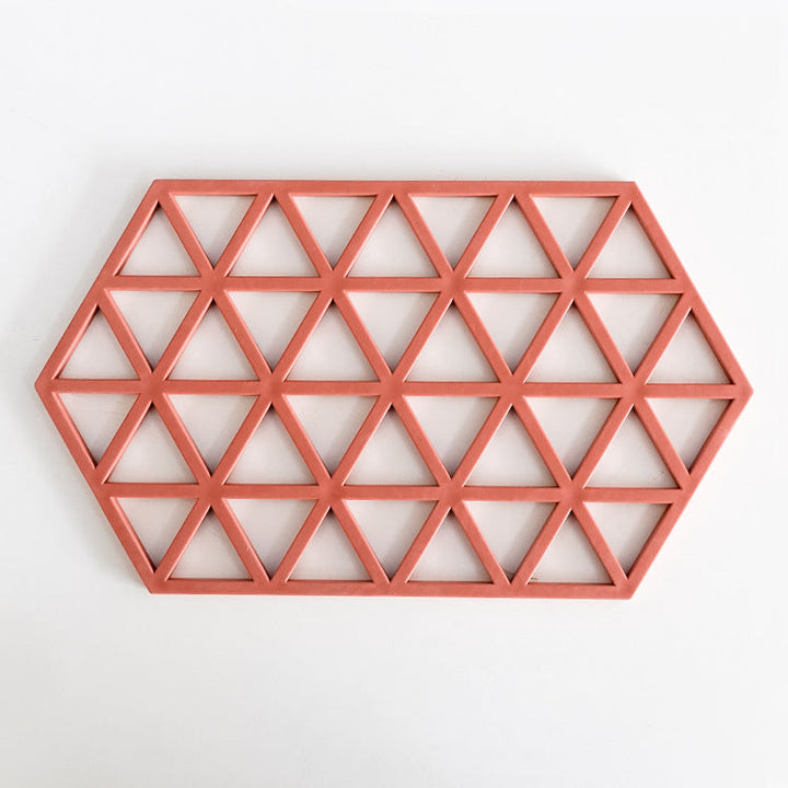 Unisex Silicone Coaster with Modern Geometric Design Kalsten