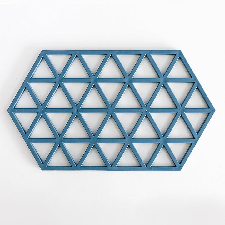 Unisex Silicone Coaster with Modern Geometric Design Kalsten