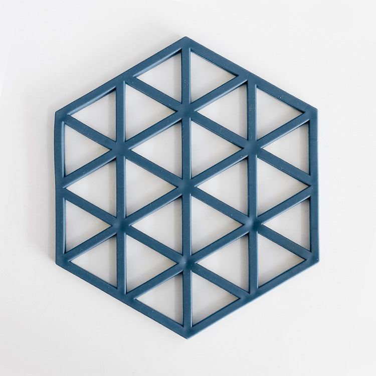 Unisex Silicone Coaster with Modern Geometric Design Kalsten