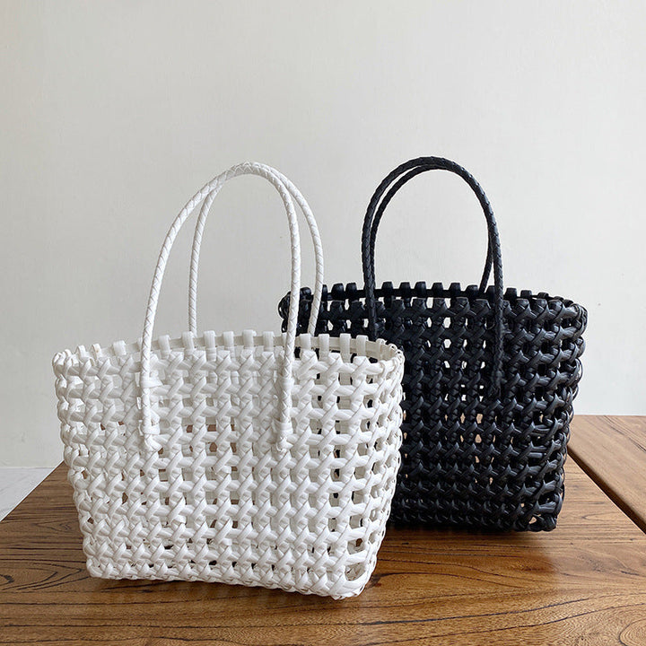 Stylish and Practical Shopping Bag Made of Woven Material Kalsten