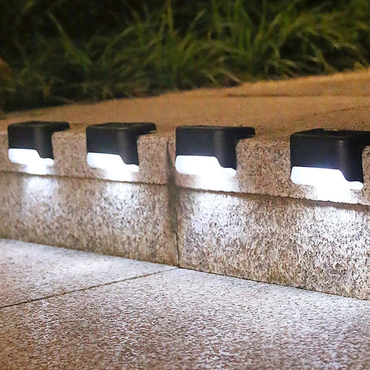 Outdoor Waterproof Stair Solar Lights (4 PCS) | Kalsten