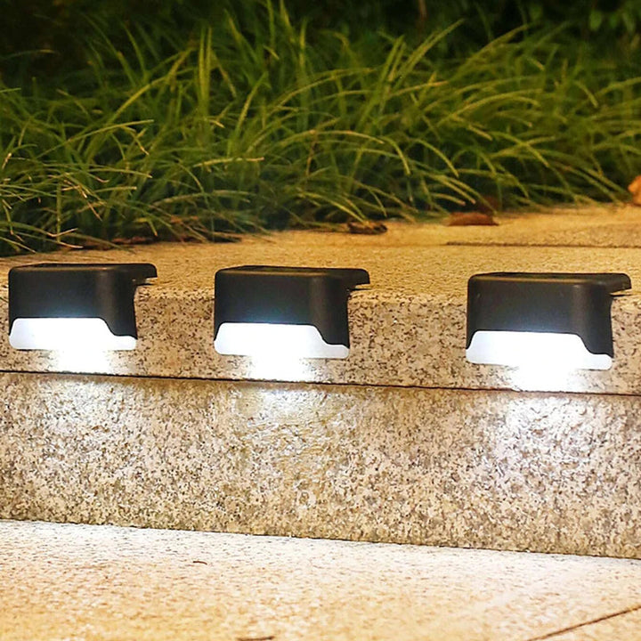 Outdoor Waterproof Stair Solar Lights (4 PCS) | Kalsten