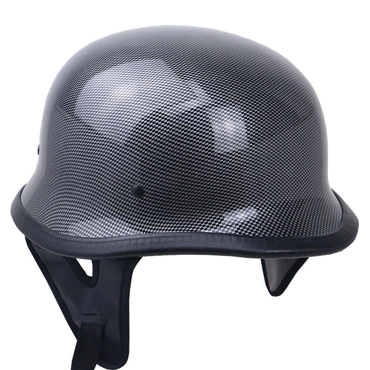 Vintage Carbon Fiber Motorcycle Helmet Kalsten