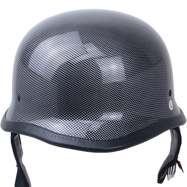 Vintage Carbon Fiber Motorcycle Helmet Kalsten