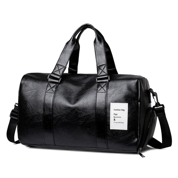 Stylish Leather Travel Duffel Bag kalsten