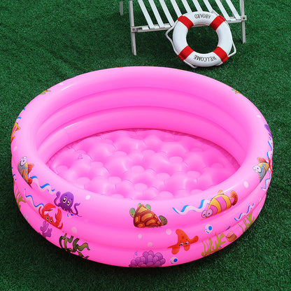 Inflatable children's pool with maritime design Skanto