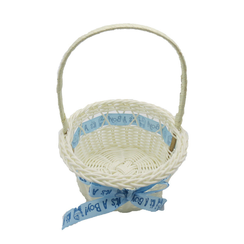 Women Elegant Basket with Woven Design Kalsten