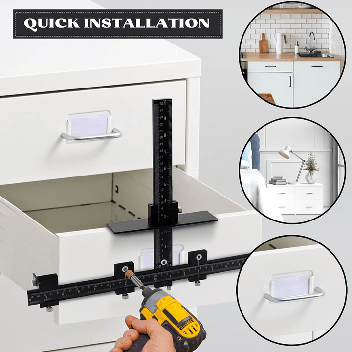 Drill Instructions simple and precise installation | Kalsten