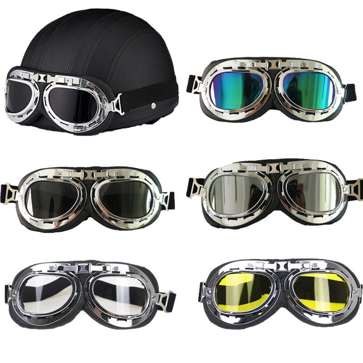 Vintage-Style Protective Riding Goggles Kalsten