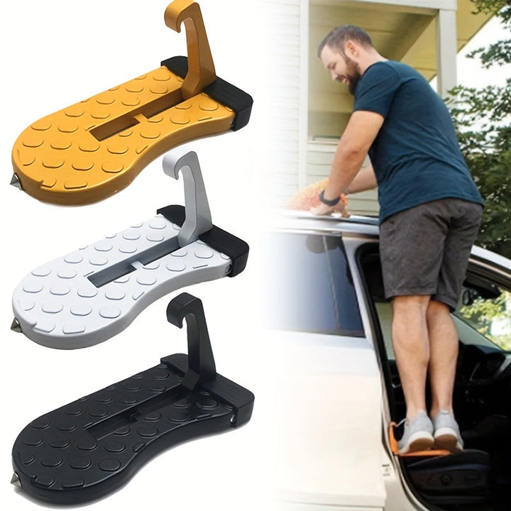 Car door step for roof access | Kalsten