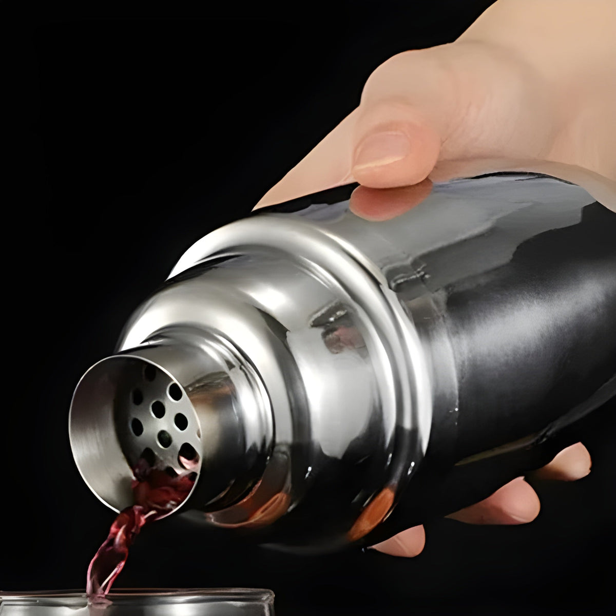 Stainless Steel Cocktail Shaker Set – 10-Piece Premium Bartender Set | Ideal for Mixed Drinks and Parties | Karnz