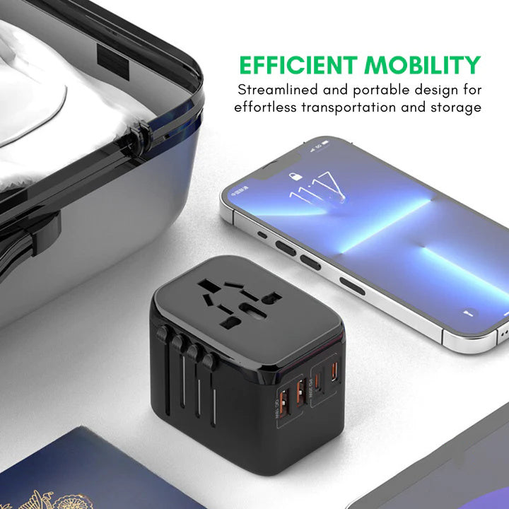 Kalsten | Universal 100V-220V Smart Travel Adapter Voltage Converter