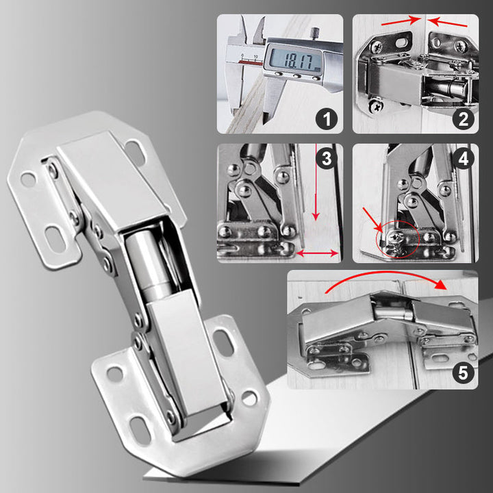 Bridge-Style Cabinet Door Hinges – Easy Install