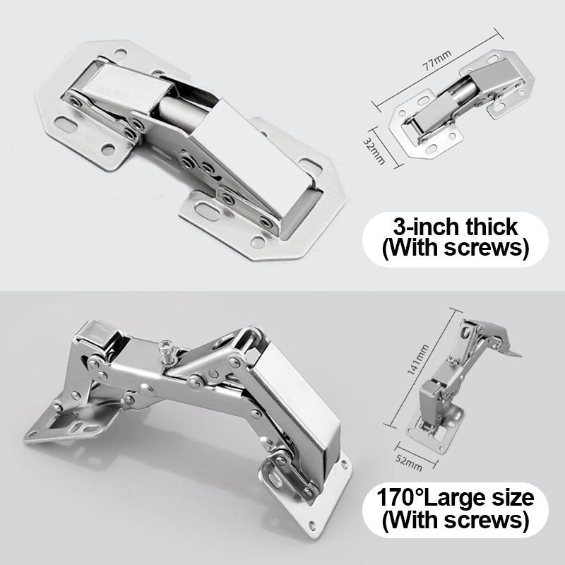 Bridge-Style Cabinet Door Hinges – Easy Install