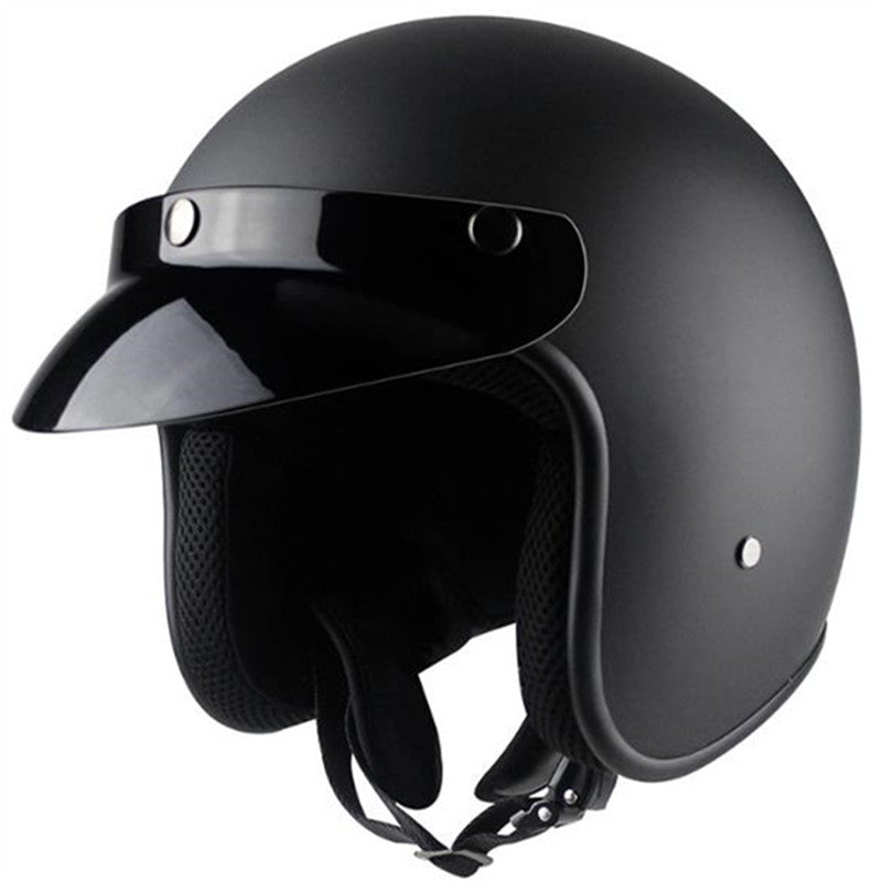 Classic Open-Face Motorcycle Helmet Kalsten