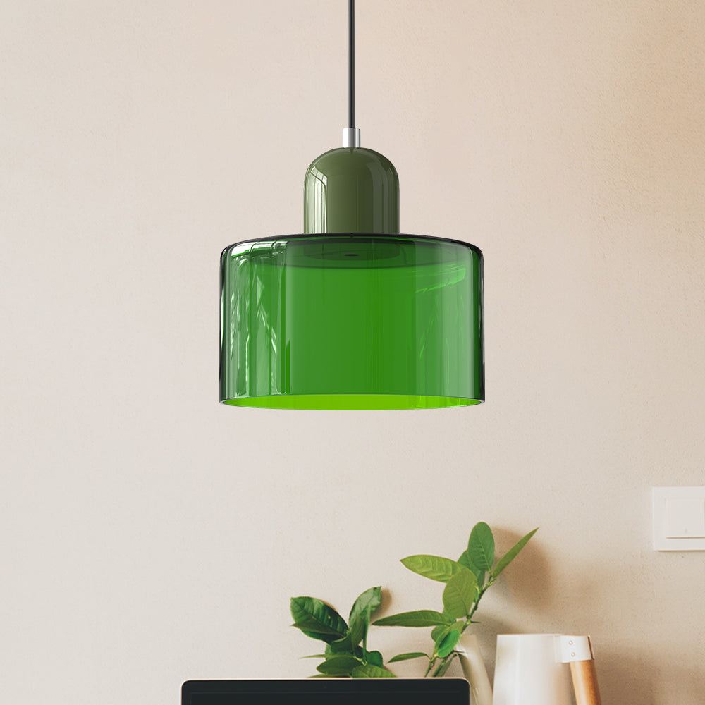 Modern Bauhaus Fresh Glass Pendant Light For Kitchen Island | Kalsten