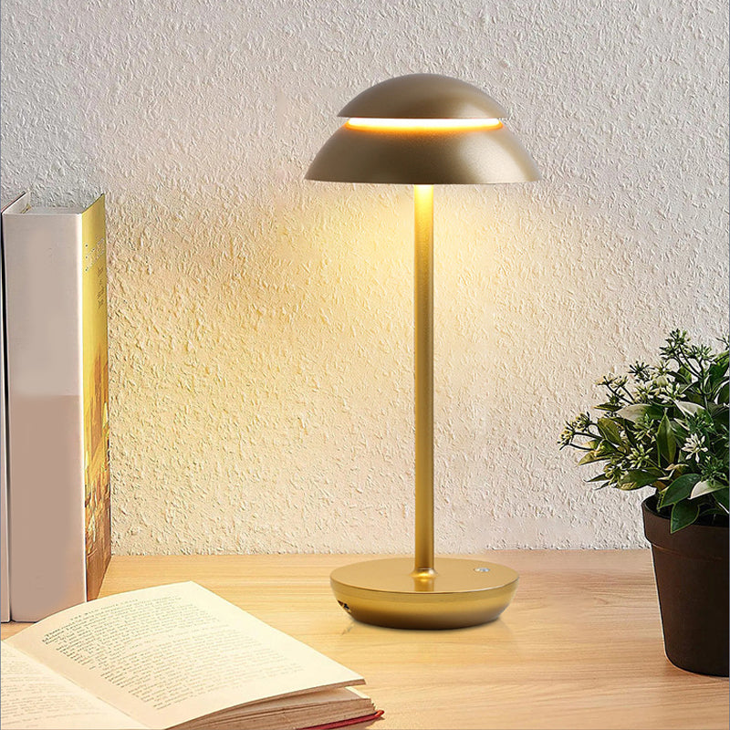 Aurelia Noire - Rechargeable Wireless Table Lamp with Built-in LED Lighting and Battery Kalsten