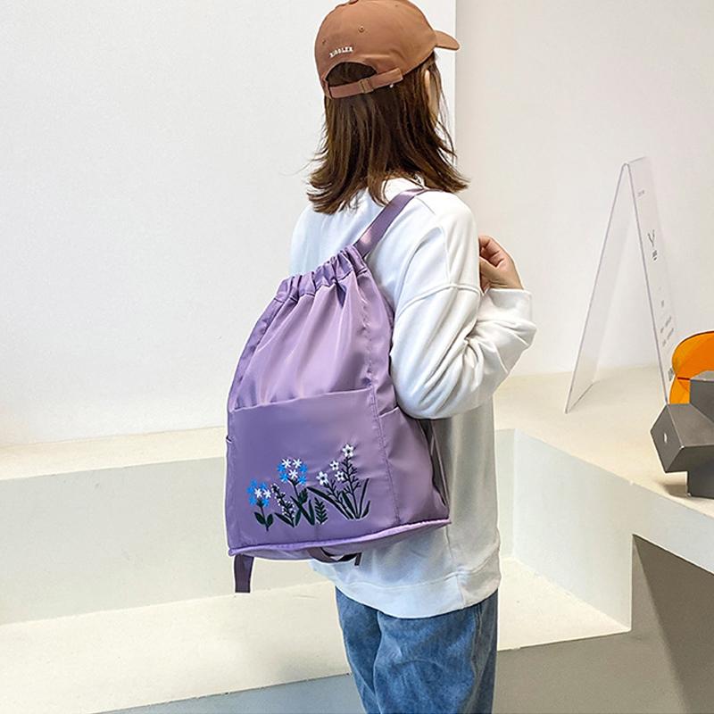 Multifunctional Travel Bag Embroidered with Cord | Kalsten