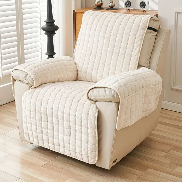 Kalsten | Snug Grid Recliner Cover