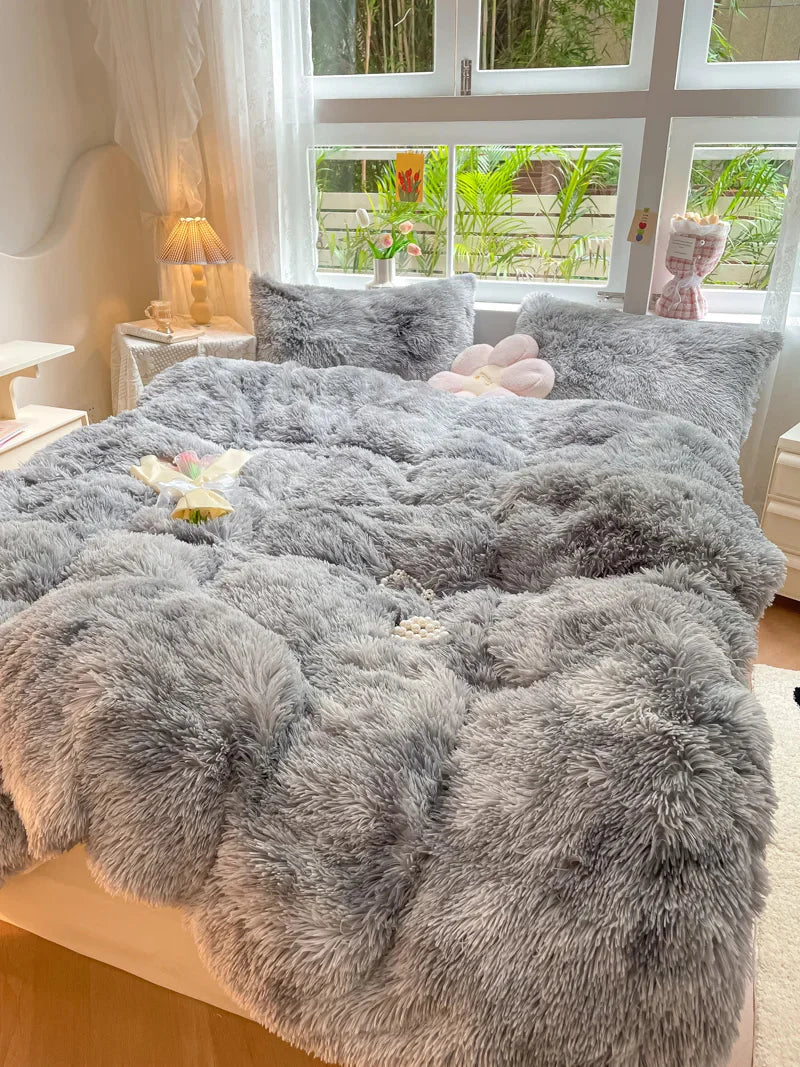 FluffCandy - Luxury Long-Haired Duvet Cover for Winter Warmth Kalsten