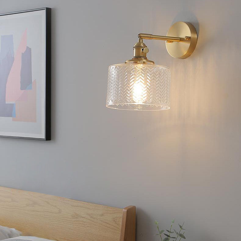Minimalist Brass Wall Lamp