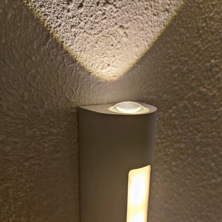Modern Minimalist Cylindrical Design LED Outdoor Decorative Wall Sconce Lamp | Kalsten