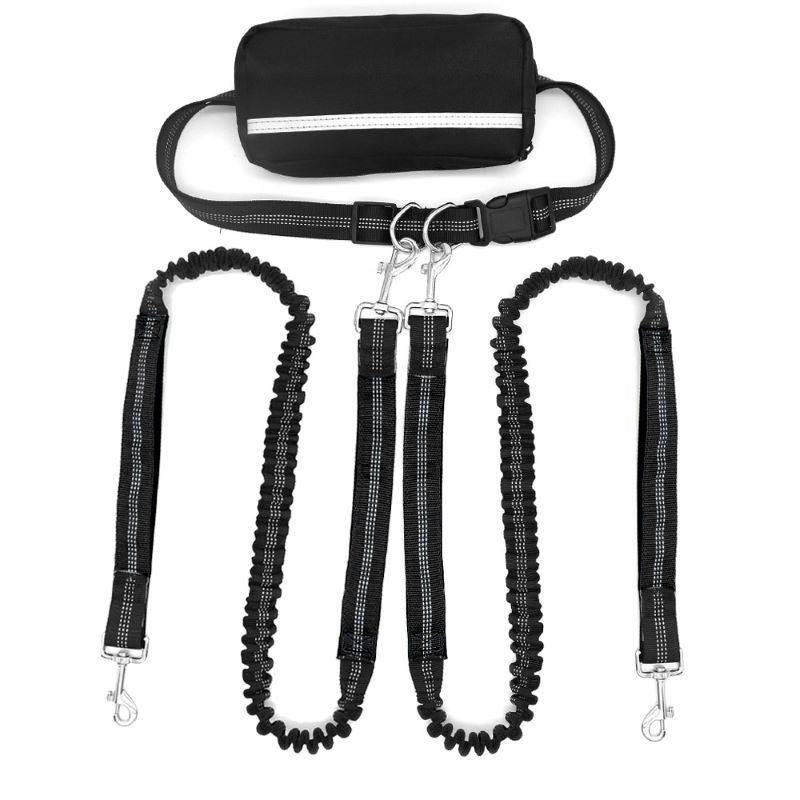 Kalsten | Hands Free Dog Leash with Zipper Bag