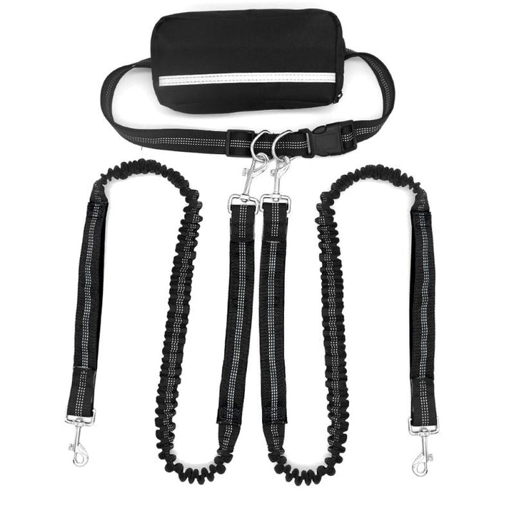Kalsten | Hands Free Dog Leash with Zipper Bag