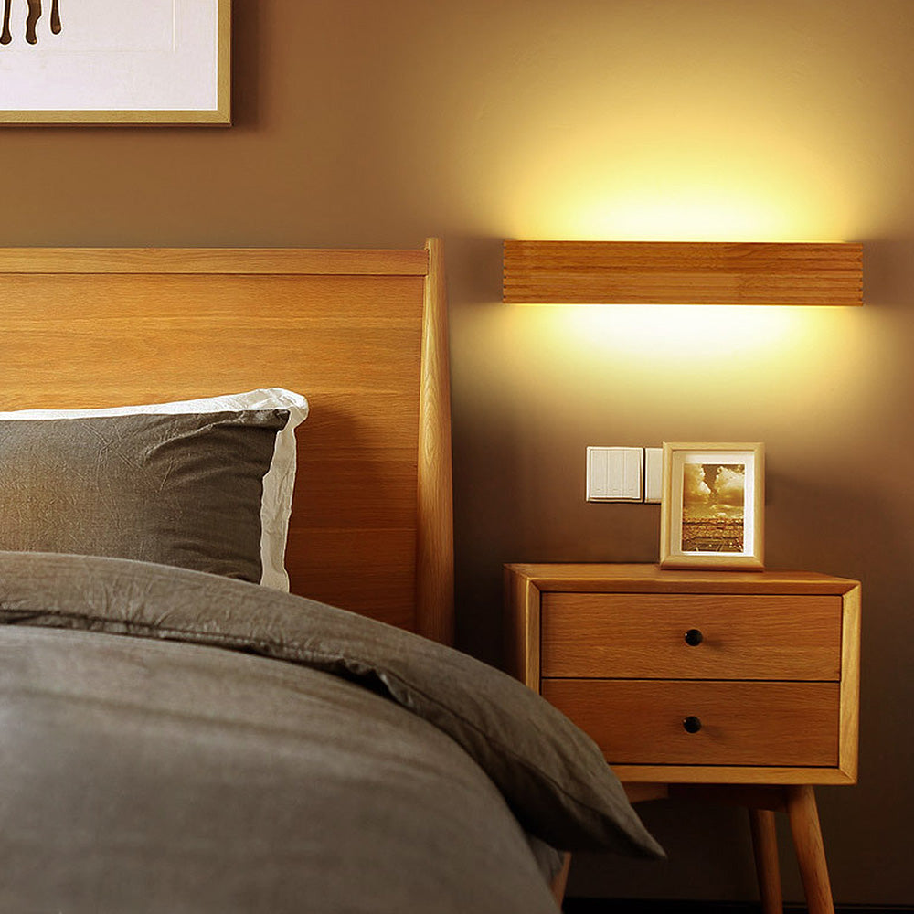 Modern Wooden LED Wall Light