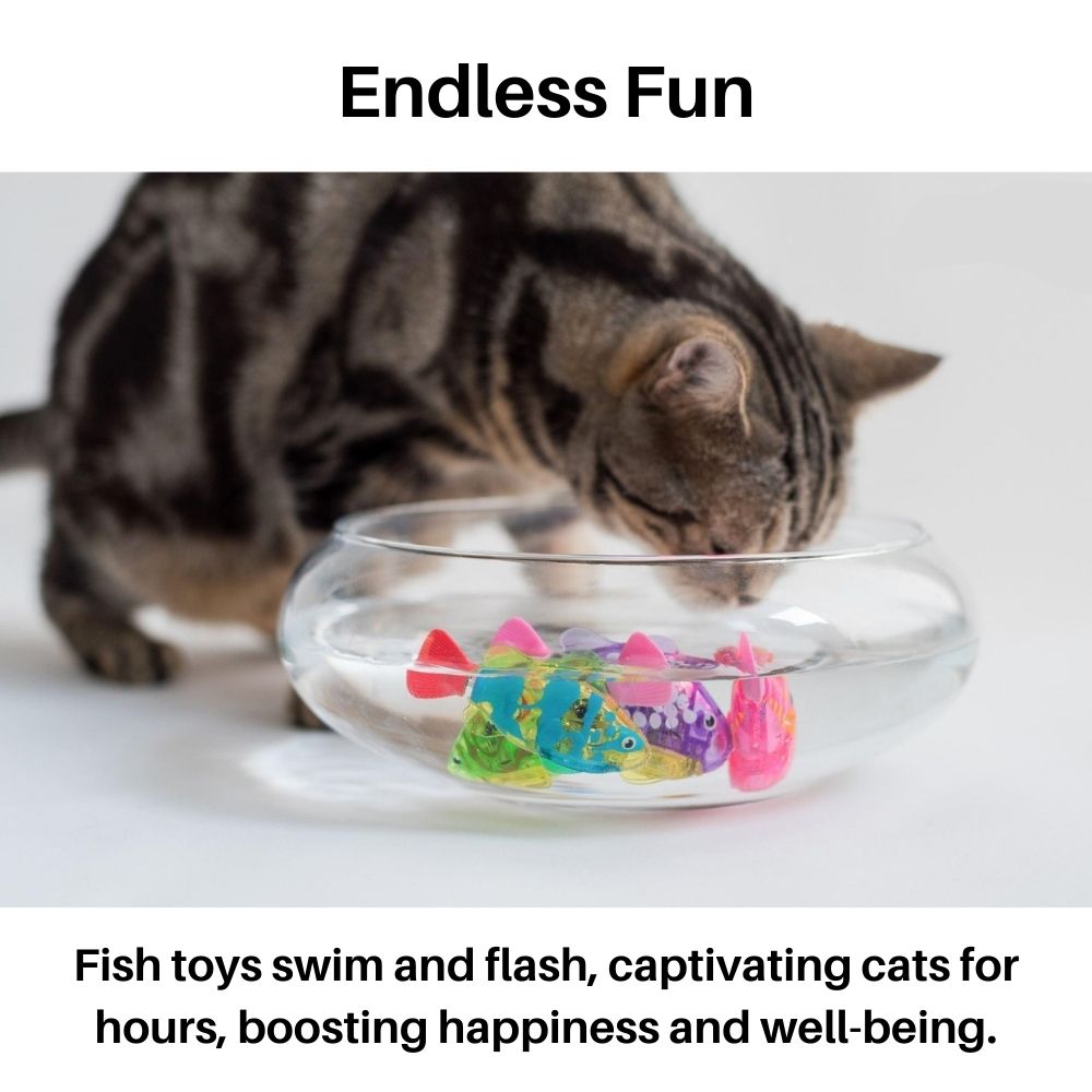 Kalsten | AquaPret Interactive Cat Toy – Moving Fish with Lighting