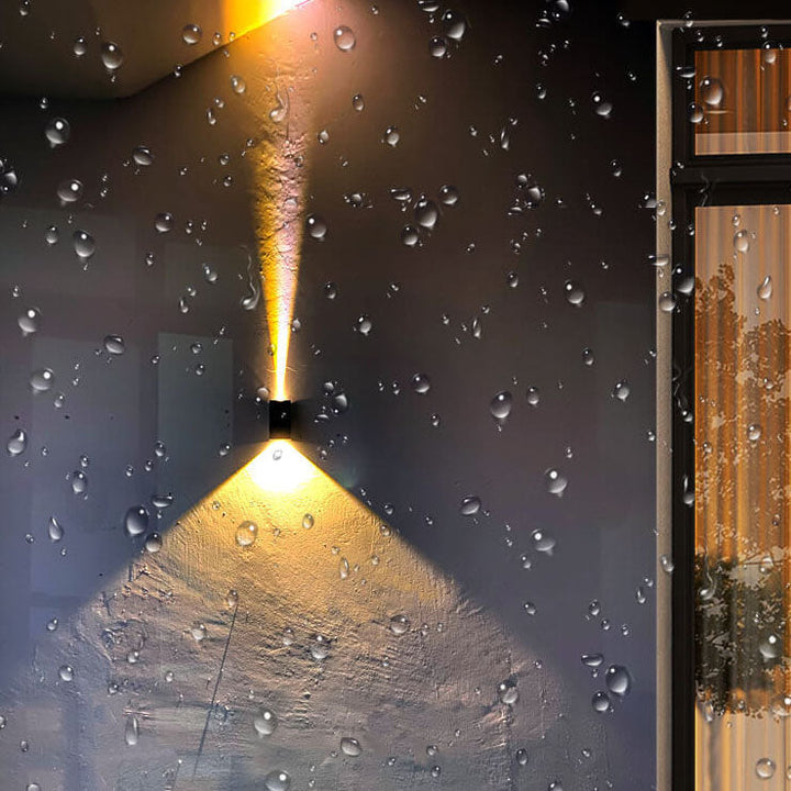 Solar Simple Trapezoid Outdoor Waterproof LED Wall Sconce Lamp | Kalsten