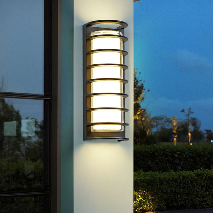 Modern Outdoor Column Waterproof LED Garden Wall Sconce Lamp | Kalsten
