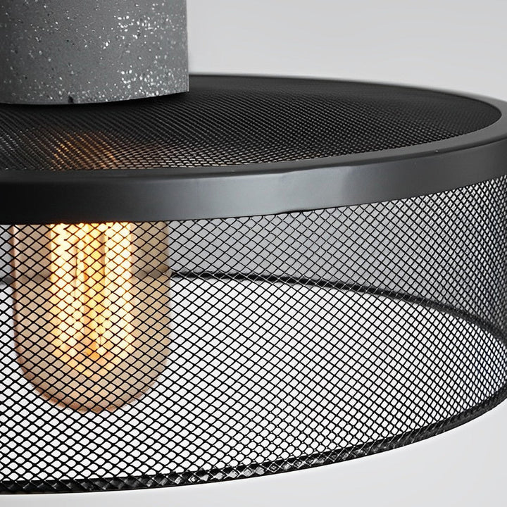 Creative Metal Meshed Black Industrial Style Pendant Lights Chandelier | Kalsten