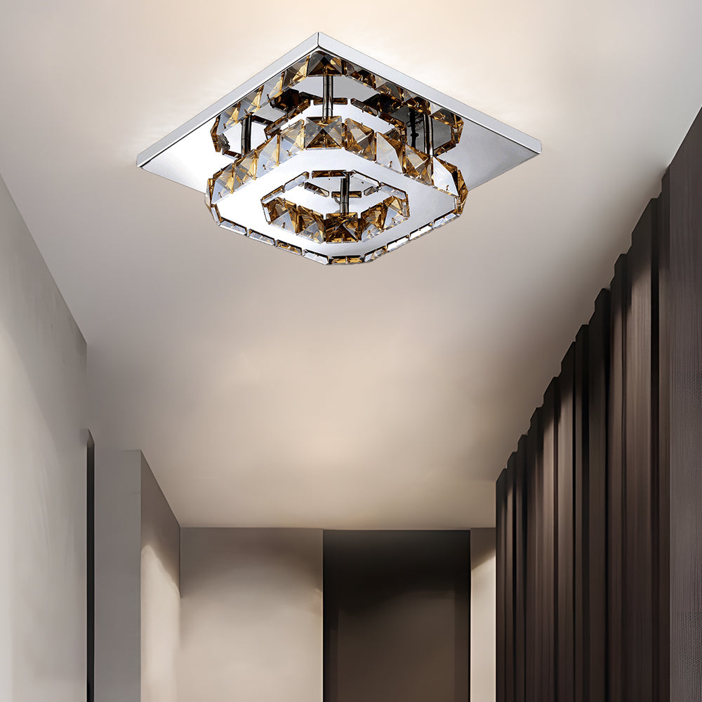 Crystal LED Recessed Ceiling Lamp Kalsten