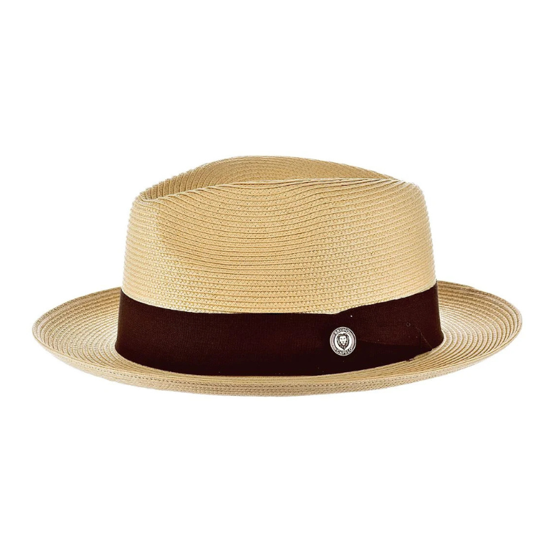 Natural Straw Fedora Hat | Kalsten