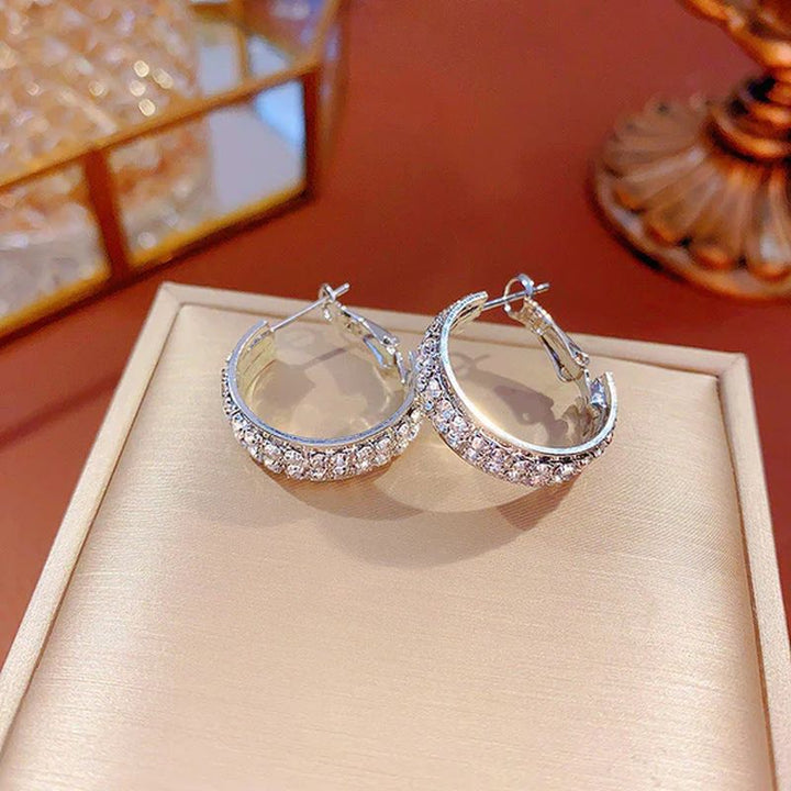 Kalsten | Lymphatic activity hoop earrings