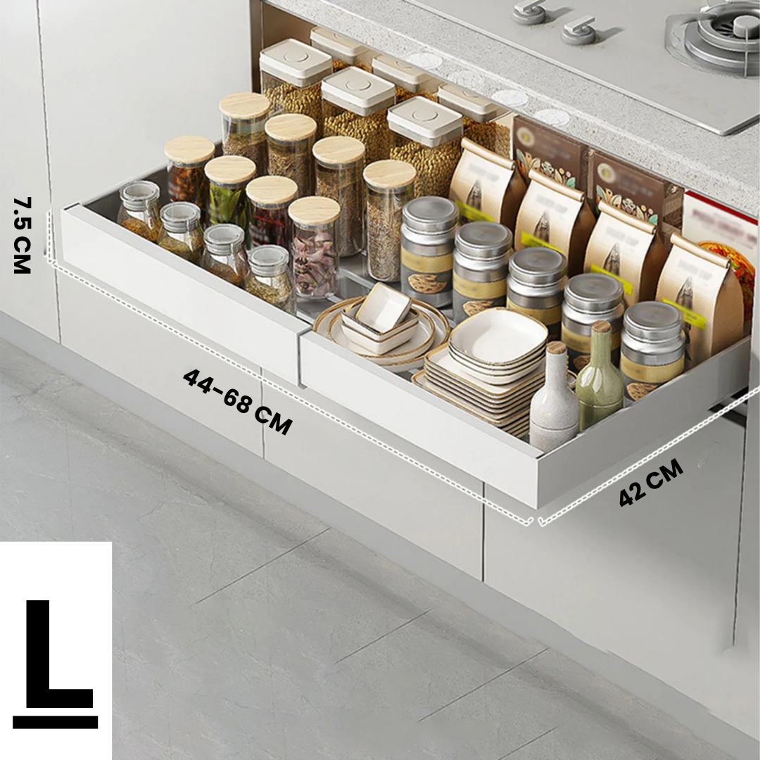 FlexiShelf Pro — Finally perfect organization that makes your everyday kitchen life easier | Kalsten