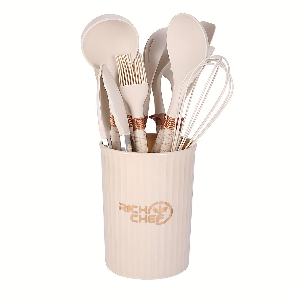 Premium Cooking - Cooking pleasure with the Elegant Silicone Kitchen Utensil Set Kalsten