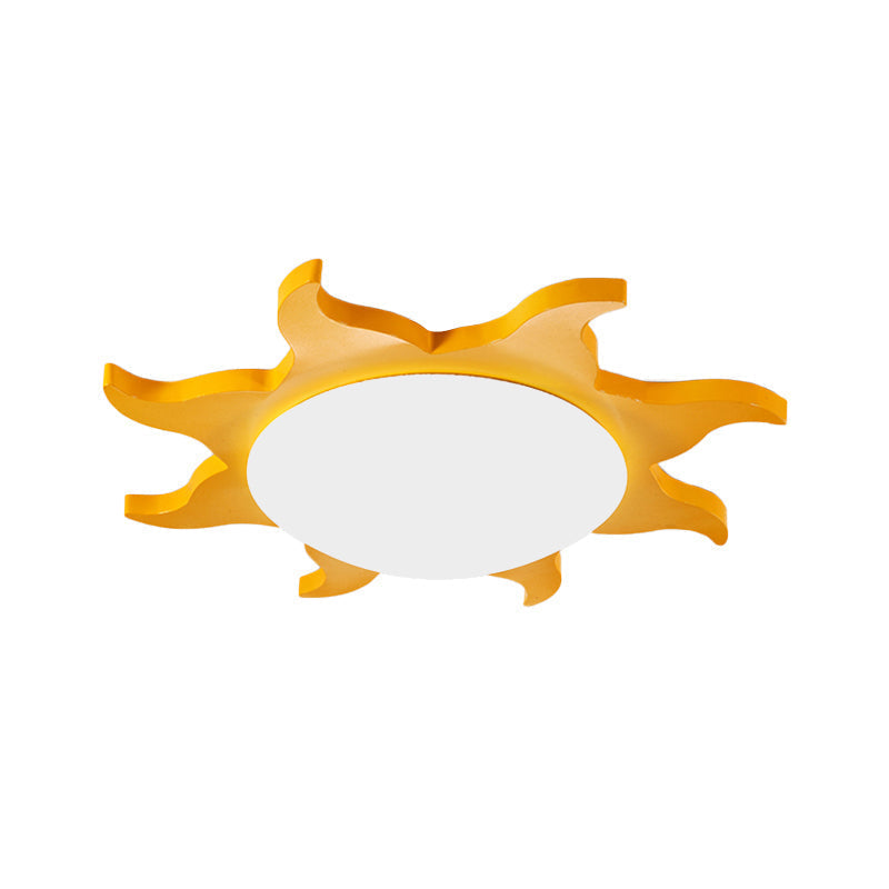 Kids Room Ceiling Lamp – Sun-shaped LED Lighting | Kalsten