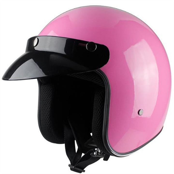 Classic Open-Face Motorcycle Helmet Kalsten
