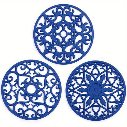 Skanto | Heat-Resistant Silicone Trivets for Kitchen