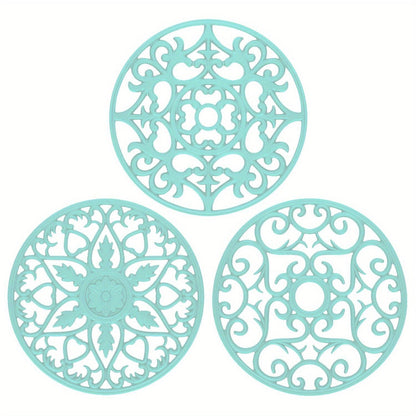 Skanto | Heat-Resistant Silicone Trivets for Kitchen