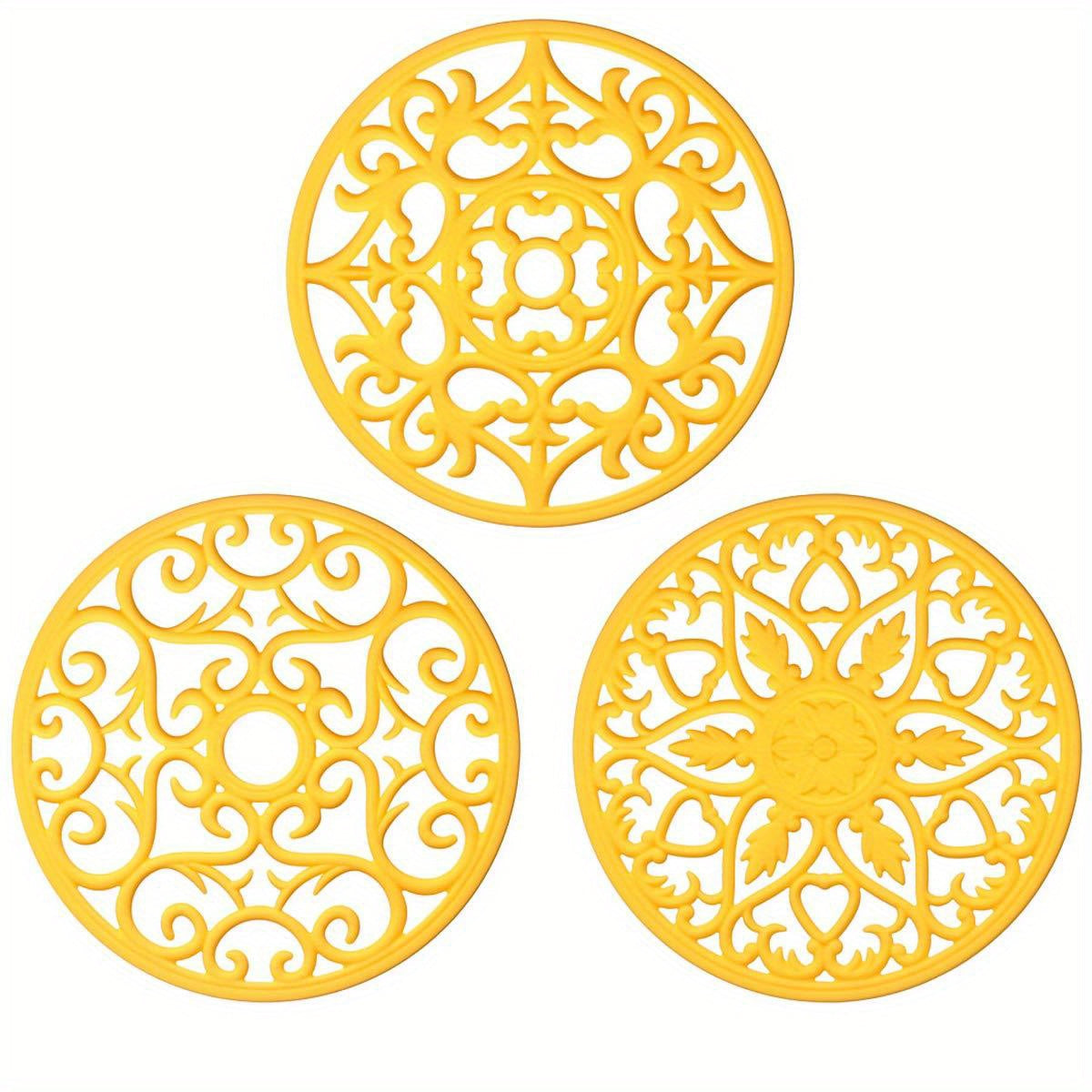 Skanto | Heat-Resistant Silicone Trivets for Kitchen