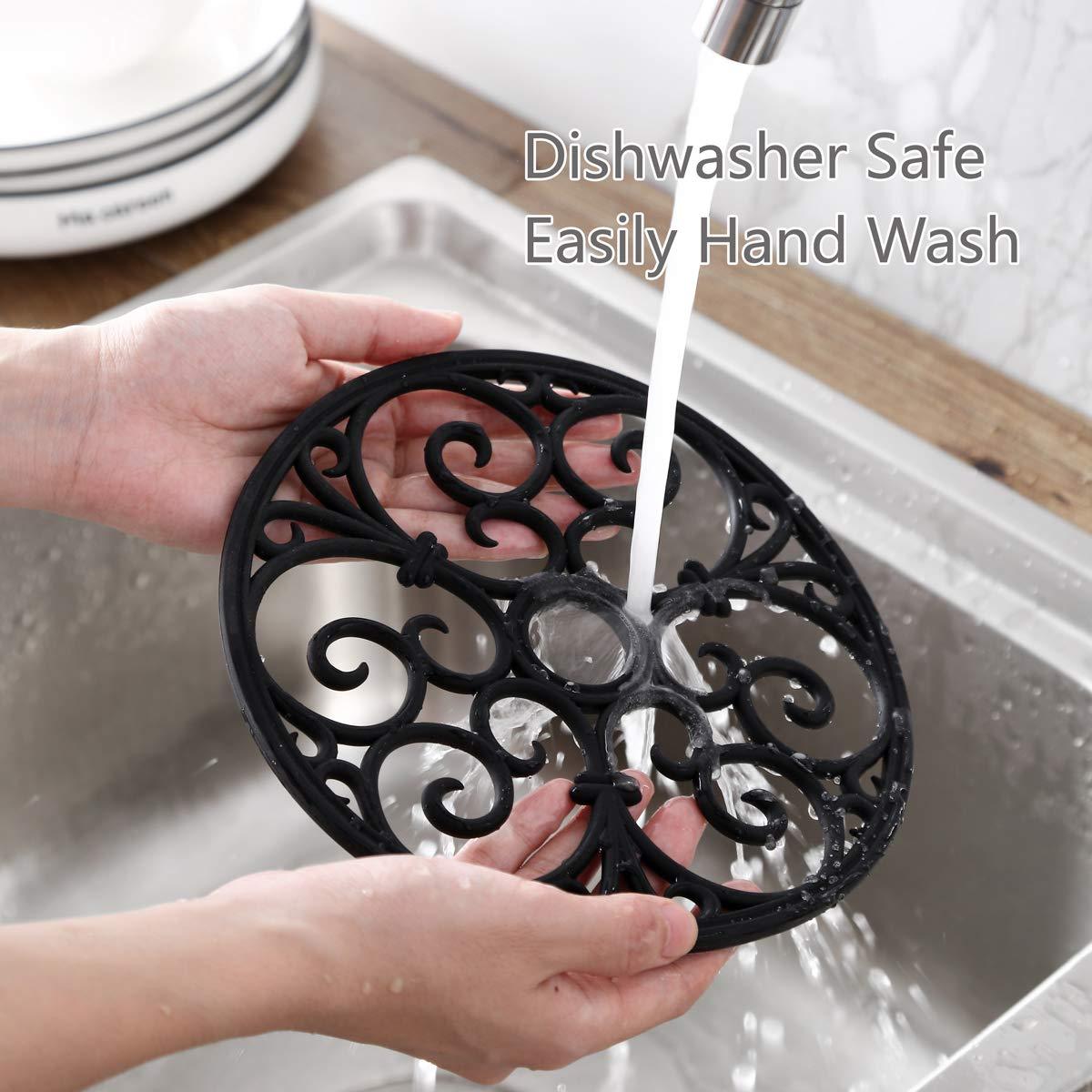 Skanto | Heat-Resistant Silicone Trivets for Kitchen